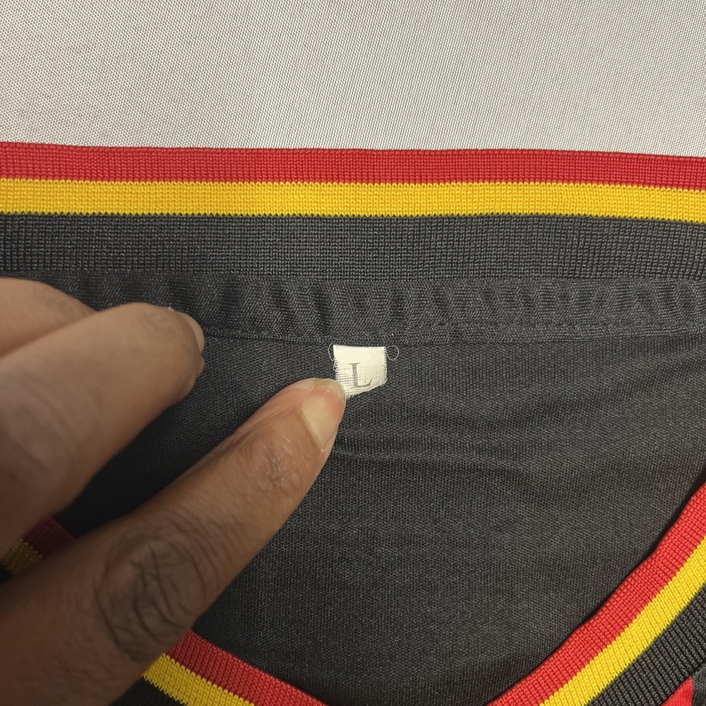 Uganda Soccer Football Jersey 2018 - 2020 Black Mafro Men Size L - Picture 6 of 8